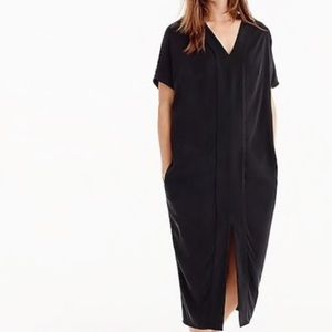 Universal Standard for J Crew Cupro Tunic Dress
